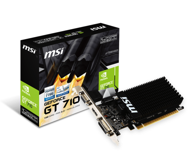 MSI GeForce GT 710 Low Profile 2GB DDR3 - 285436 - zdjęcie 5